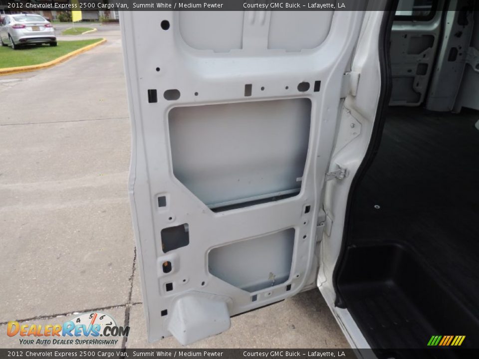 2012 Chevrolet Express 2500 Cargo Van Summit White / Medium Pewter Photo #10