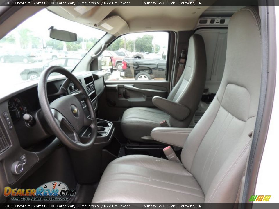 2012 Chevrolet Express 2500 Cargo Van Summit White / Medium Pewter Photo #11