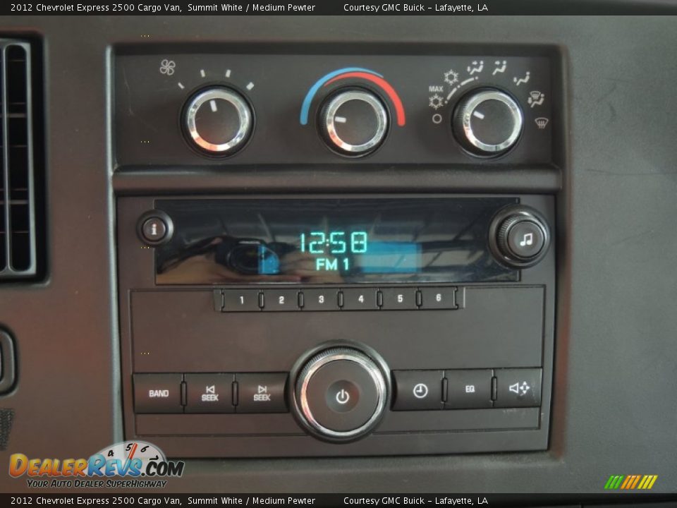 2012 Chevrolet Express 2500 Cargo Van Summit White / Medium Pewter Photo #18