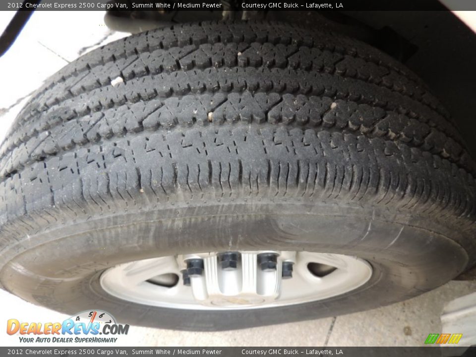 2012 Chevrolet Express 2500 Cargo Van Summit White / Medium Pewter Photo #20