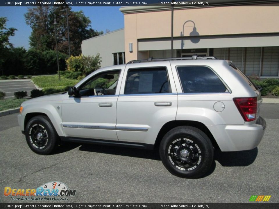 2006 Jeep Grand Cherokee Limited 4x4 Light Graystone Pearl / Medium Slate Gray Photo #4