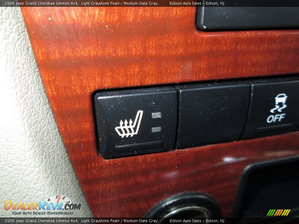 2006 Jeep Grand Cherokee Limited 4x4 Light Graystone Pearl / Medium Slate Gray Photo #21
