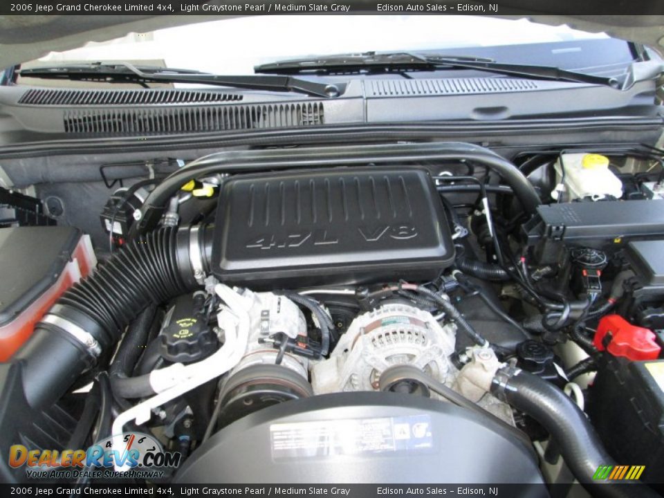 2006 Jeep Grand Cherokee Limited 4x4 Light Graystone Pearl / Medium Slate Gray Photo #30