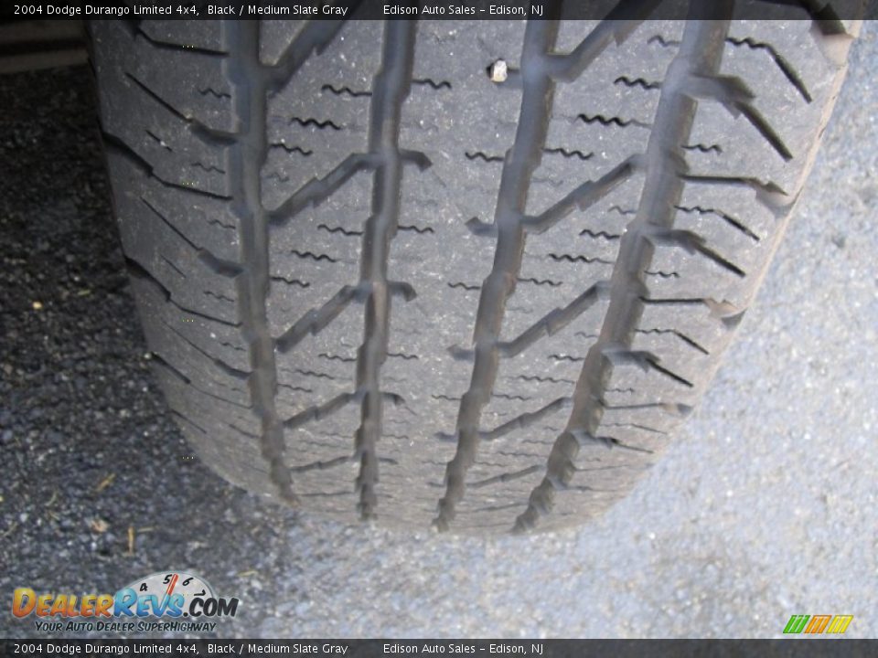 2004 Dodge Durango Limited 4x4 Black / Medium Slate Gray Photo #36