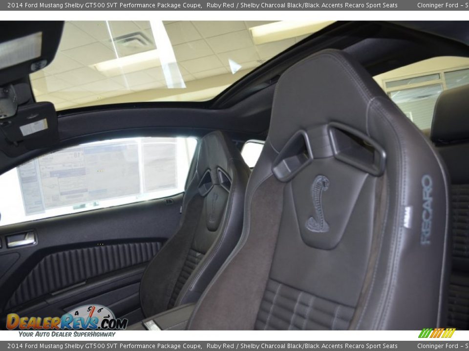 2014 Ford Mustang Shelby GT500 SVT Performance Package Coupe Ruby Red / Shelby Charcoal Black/Black Accents Recaro Sport Seats Photo #15