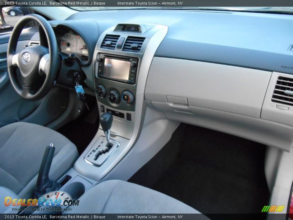 2013 Toyota Corolla LE Barcelona Red Metallic / Bisque Photo #21