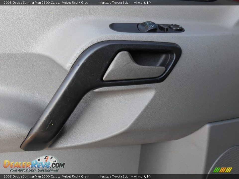 2008 Dodge Sprinter Van 2500 Cargo Velvet Red / Gray Photo #9