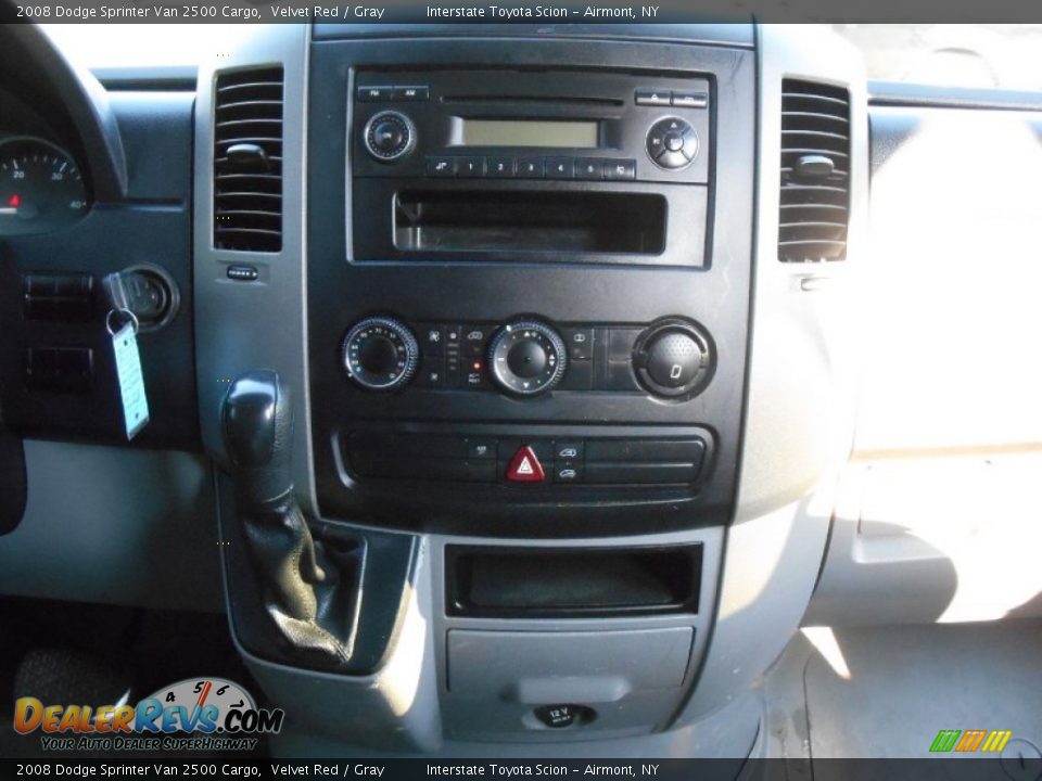 2008 Dodge Sprinter Van 2500 Cargo Velvet Red / Gray Photo #15