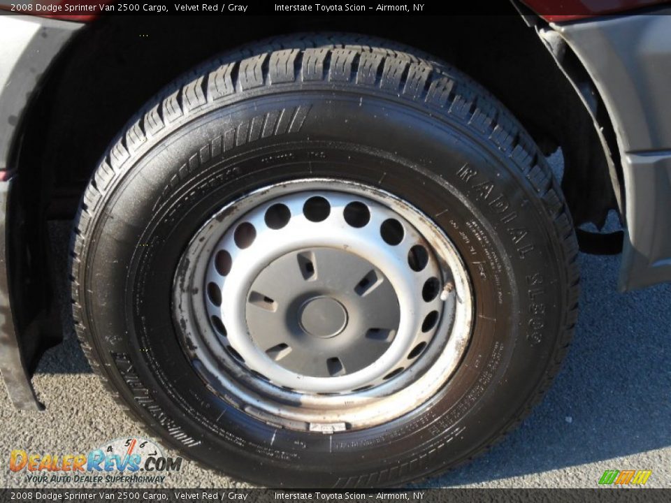 2008 Dodge Sprinter Van 2500 Cargo Velvet Red / Gray Photo #21