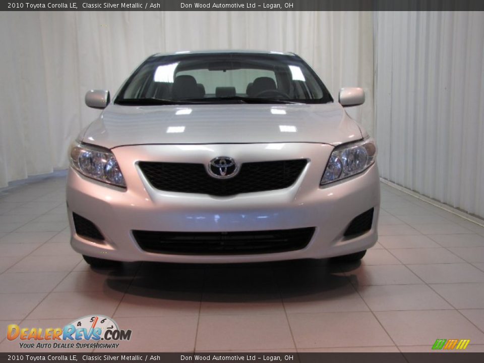 2010 Toyota Corolla LE Classic Silver Metallic / Ash Photo #2