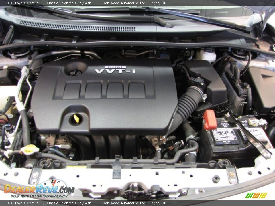 2010 Toyota Corolla LE Classic Silver Metallic / Ash Photo #4