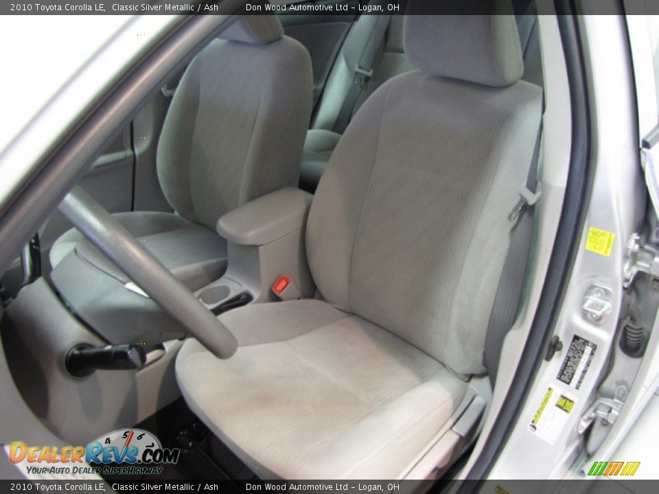 2010 Toyota Corolla LE Classic Silver Metallic / Ash Photo #5