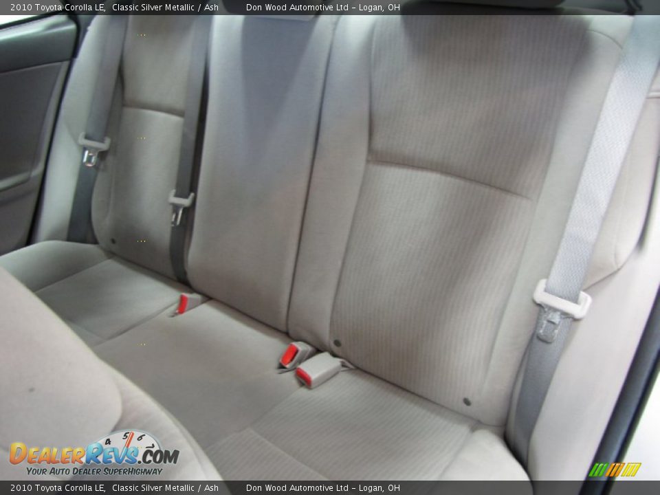2010 Toyota Corolla LE Classic Silver Metallic / Ash Photo #6