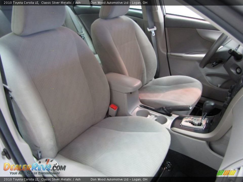 2010 Toyota Corolla LE Classic Silver Metallic / Ash Photo #7