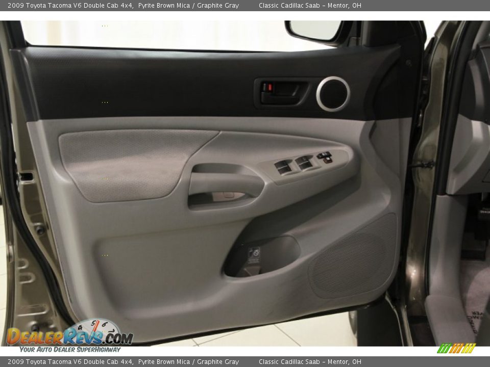 2009 Toyota Tacoma V6 Double Cab 4x4 Pyrite Brown Mica / Graphite Gray Photo #4