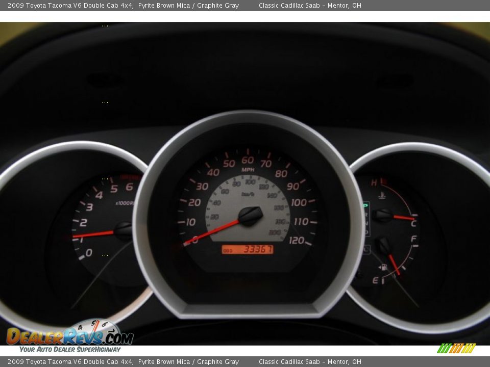 2009 Toyota Tacoma V6 Double Cab 4x4 Pyrite Brown Mica / Graphite Gray Photo #7