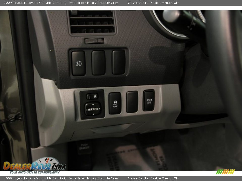 2009 Toyota Tacoma V6 Double Cab 4x4 Pyrite Brown Mica / Graphite Gray Photo #8