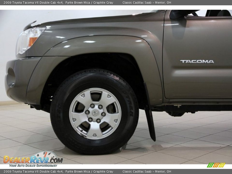 2009 Toyota Tacoma V6 Double Cab 4x4 Wheel Photo #18