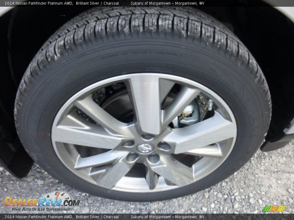2014 Nissan Pathfinder Platinum AWD Wheel Photo #7