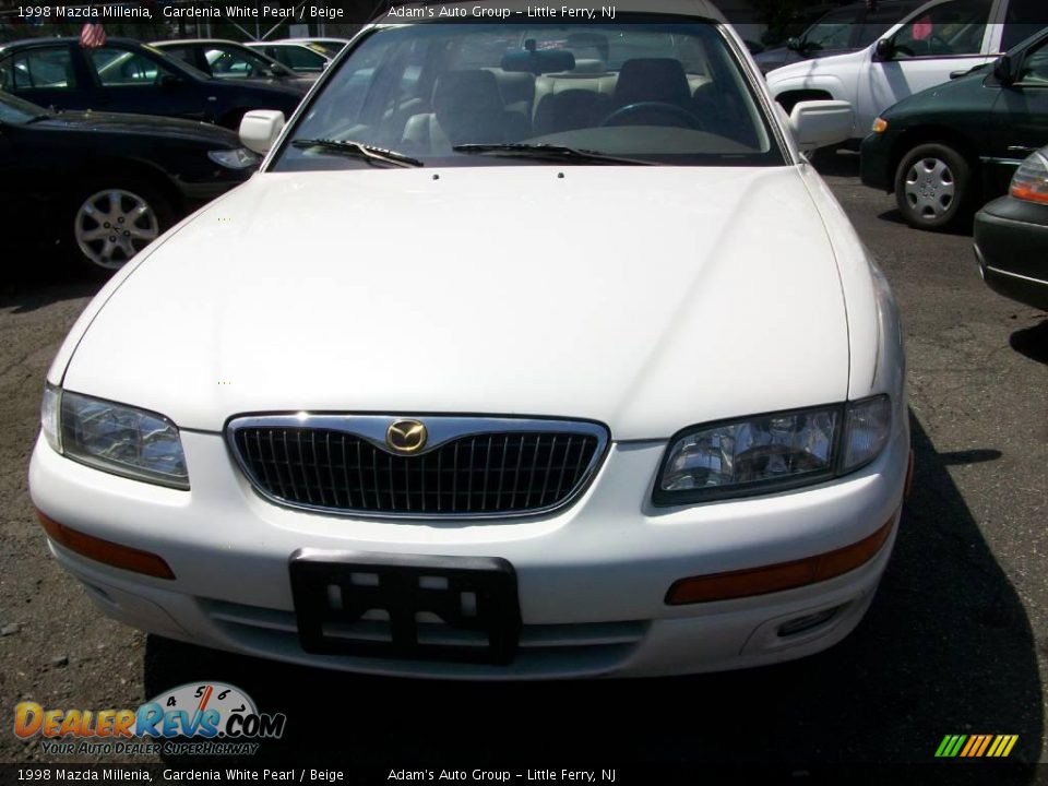 1998 Mazda Millenia Gardenia White Pearl / Beige Photo #1