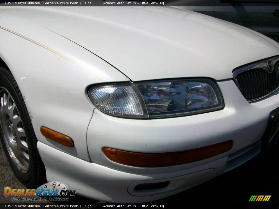 1998 Mazda Millenia Gardenia White Pearl / Beige Photo #4