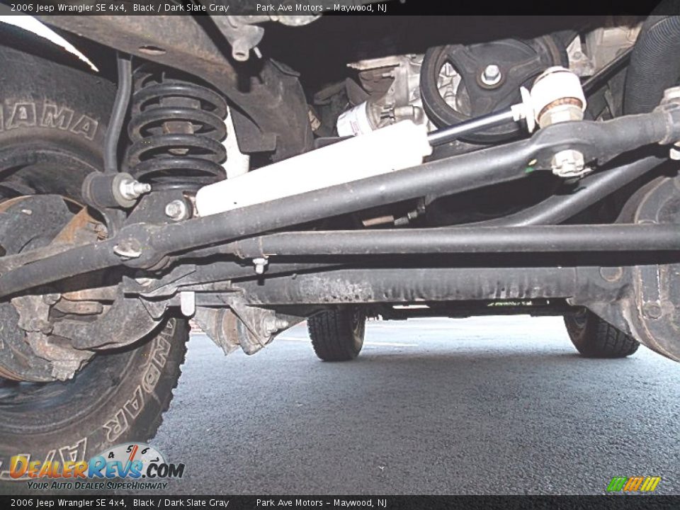 2006 Jeep Wrangler SE 4x4 Black / Dark Slate Gray Photo #13
