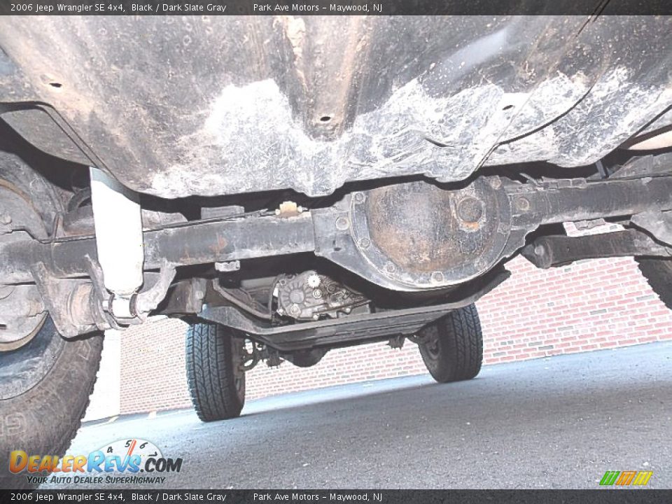 2006 Jeep Wrangler SE 4x4 Black / Dark Slate Gray Photo #15