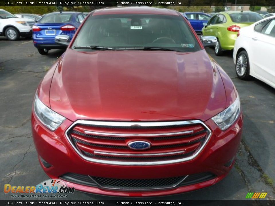 Ruby Red 2014 Ford Taurus Limited AWD Photo #6