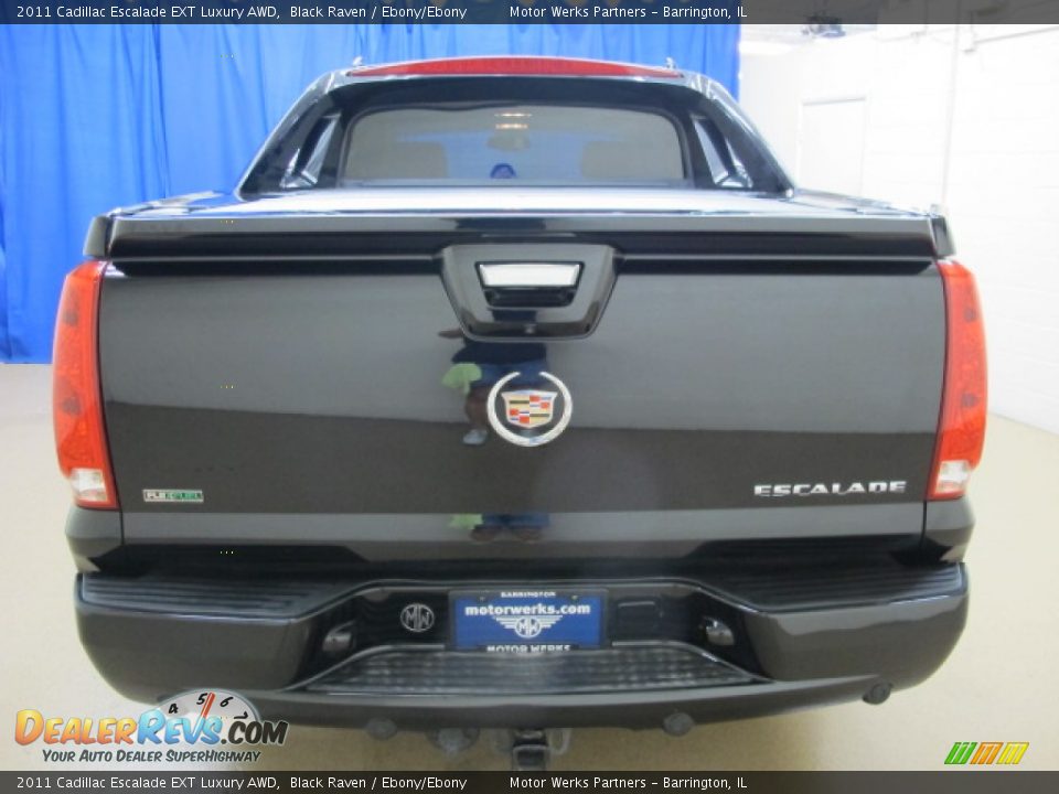 2011 Cadillac Escalade EXT Luxury AWD Black Raven / Ebony/Ebony Photo #8