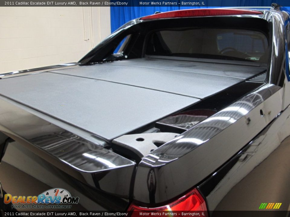 2011 Cadillac Escalade EXT Luxury AWD Black Raven / Ebony/Ebony Photo #12