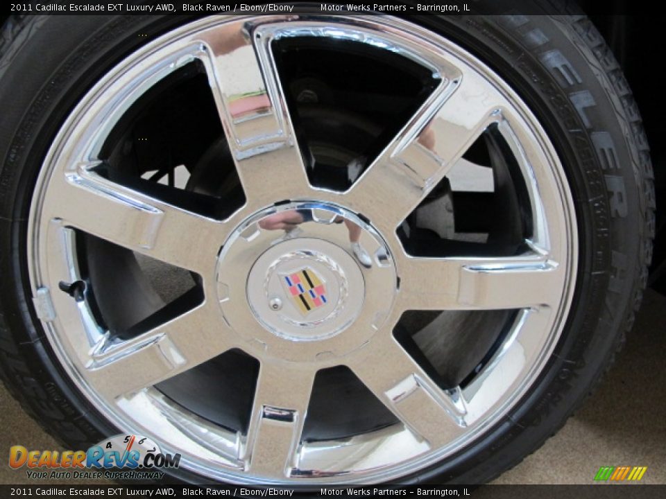 2011 Cadillac Escalade EXT Luxury AWD Black Raven / Ebony/Ebony Photo #15