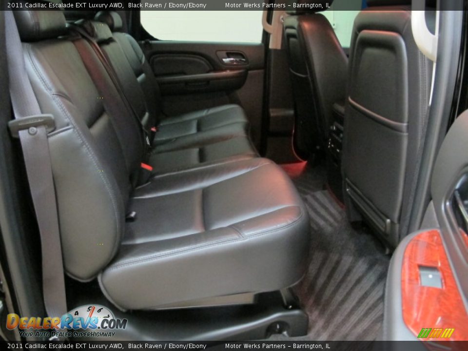 2011 Cadillac Escalade EXT Luxury AWD Black Raven / Ebony/Ebony Photo #22