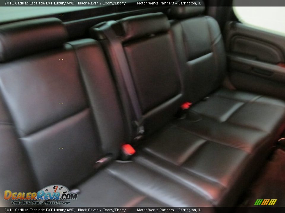 2011 Cadillac Escalade EXT Luxury AWD Black Raven / Ebony/Ebony Photo #23
