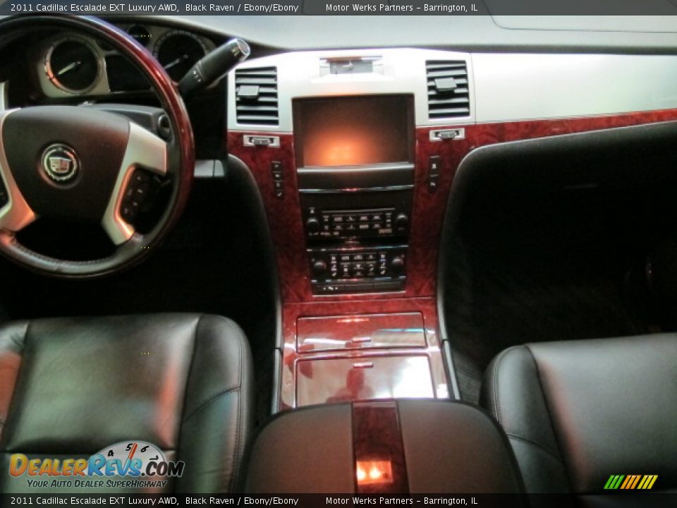 2011 Cadillac Escalade EXT Luxury AWD Black Raven / Ebony/Ebony Photo #27