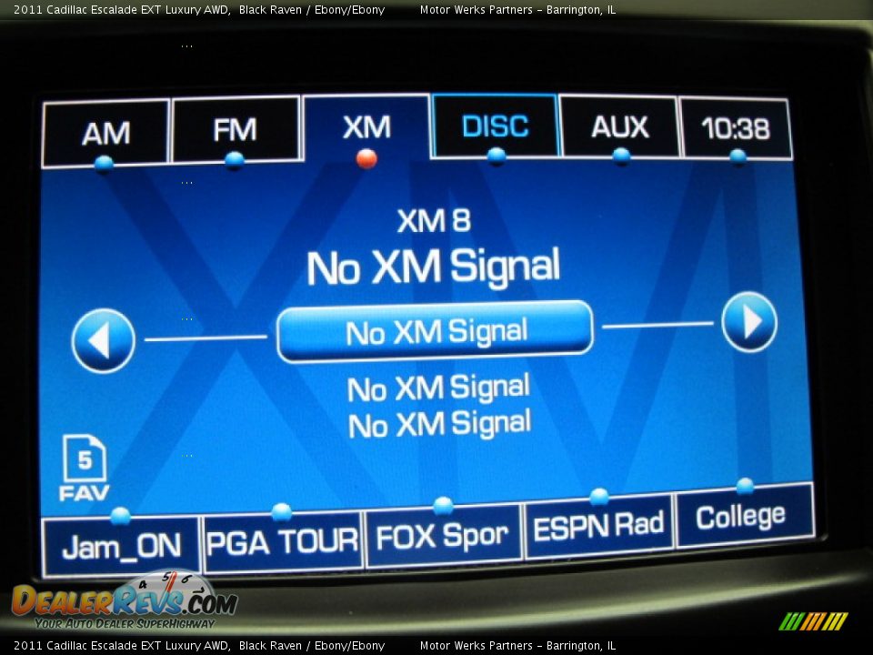 2011 Cadillac Escalade EXT Luxury AWD Black Raven / Ebony/Ebony Photo #31