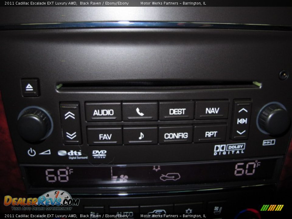 2011 Cadillac Escalade EXT Luxury AWD Black Raven / Ebony/Ebony Photo #32