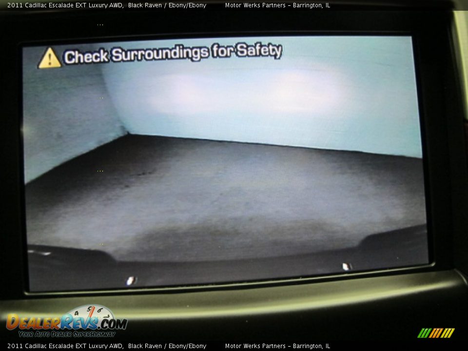 2011 Cadillac Escalade EXT Luxury AWD Black Raven / Ebony/Ebony Photo #35