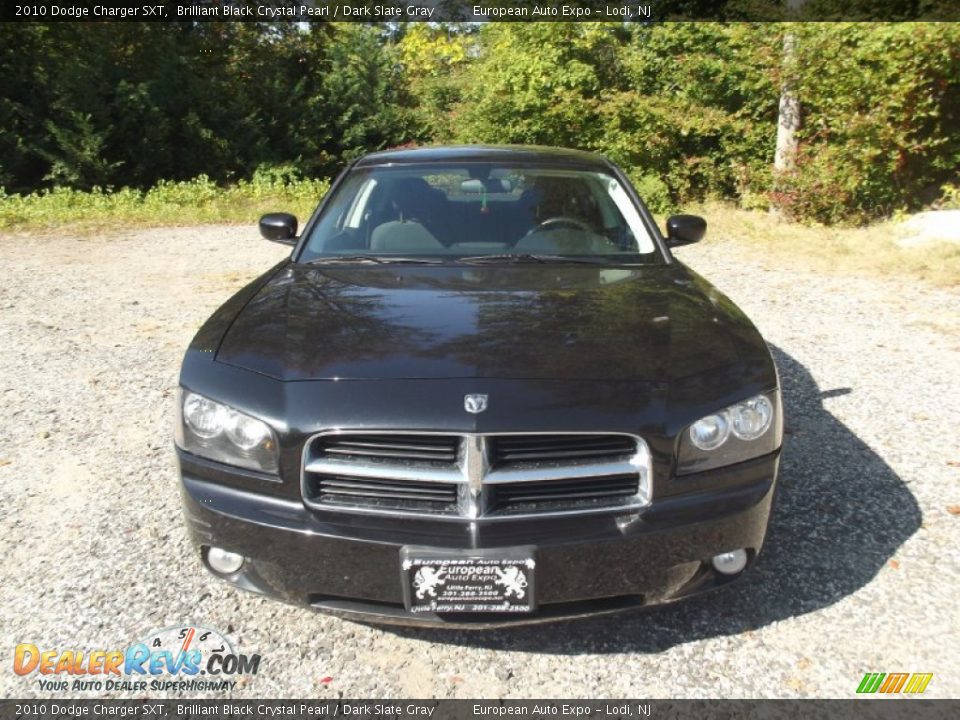 2010 Dodge Charger SXT Brilliant Black Crystal Pearl / Dark Slate Gray Photo #7