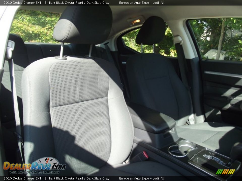 2010 Dodge Charger SXT Brilliant Black Crystal Pearl / Dark Slate Gray Photo #15