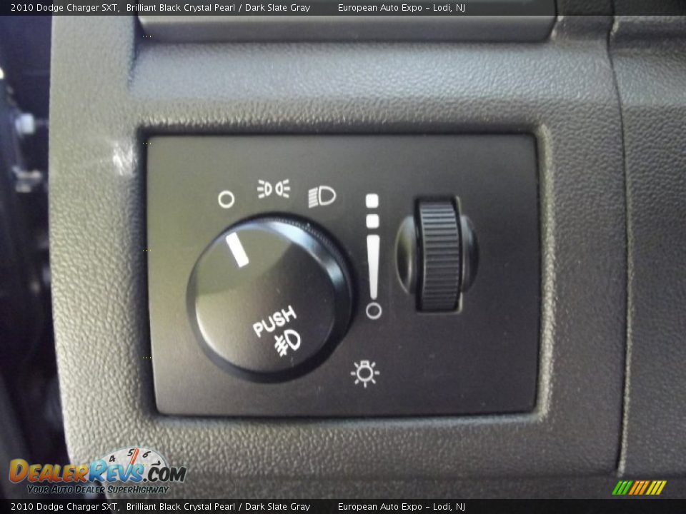 2010 Dodge Charger SXT Brilliant Black Crystal Pearl / Dark Slate Gray Photo #22