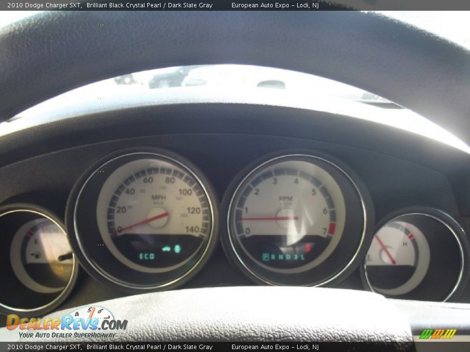 2010 Dodge Charger SXT Brilliant Black Crystal Pearl / Dark Slate Gray Photo #26