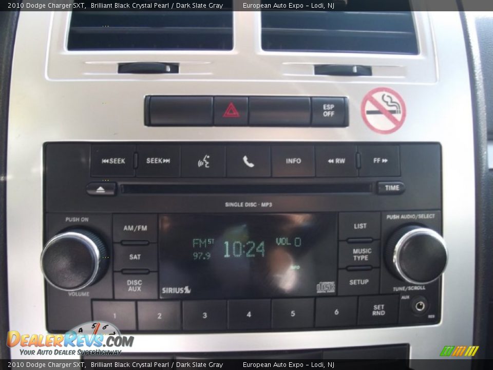 2010 Dodge Charger SXT Brilliant Black Crystal Pearl / Dark Slate Gray Photo #27