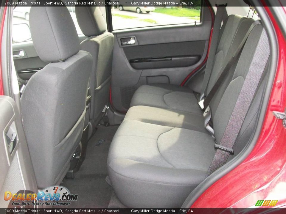 2009 Mazda Tribute i Sport 4WD Sangria Red Metallic / Charcoal Photo #13