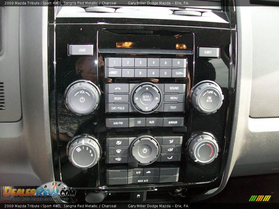 2009 Mazda Tribute i Sport 4WD Sangria Red Metallic / Charcoal Photo #14