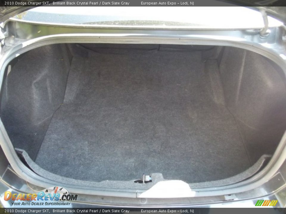 2010 Dodge Charger SXT Brilliant Black Crystal Pearl / Dark Slate Gray Photo #35