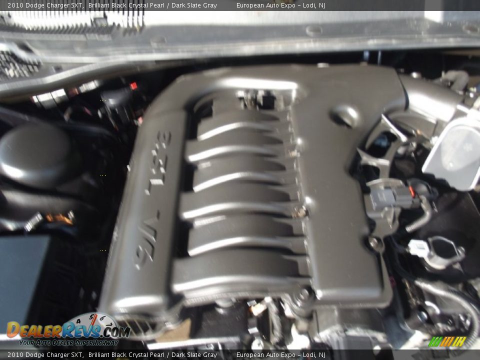 2010 Dodge Charger SXT Brilliant Black Crystal Pearl / Dark Slate Gray Photo #36