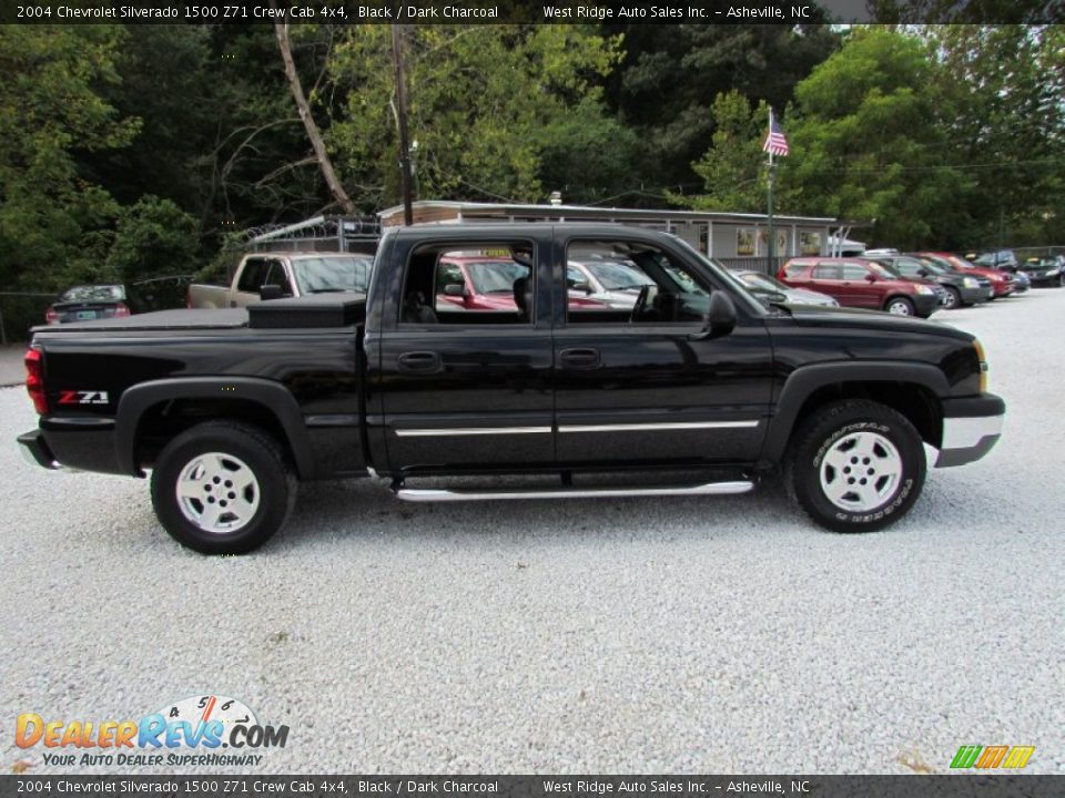 2004 Chevrolet Silverado 1500 Z71 Crew Cab 4x4 Black / Dark Charcoal Photo #3