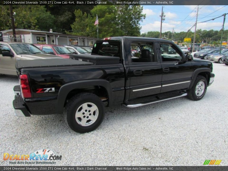 2004 Chevrolet Silverado 1500 Z71 Crew Cab 4x4 Black / Dark Charcoal Photo #4