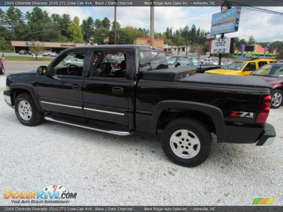 2004 Chevrolet Silverado 1500 Z71 Crew Cab 4x4 Black / Dark Charcoal Photo #8
