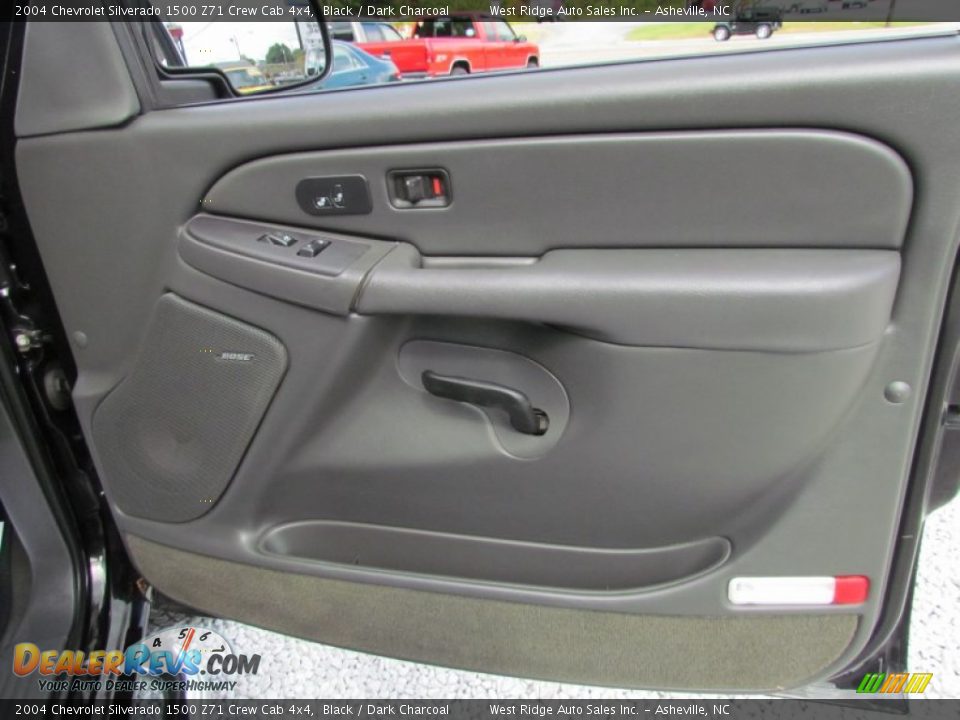 2004 Chevrolet Silverado 1500 Z71 Crew Cab 4x4 Black / Dark Charcoal Photo #15